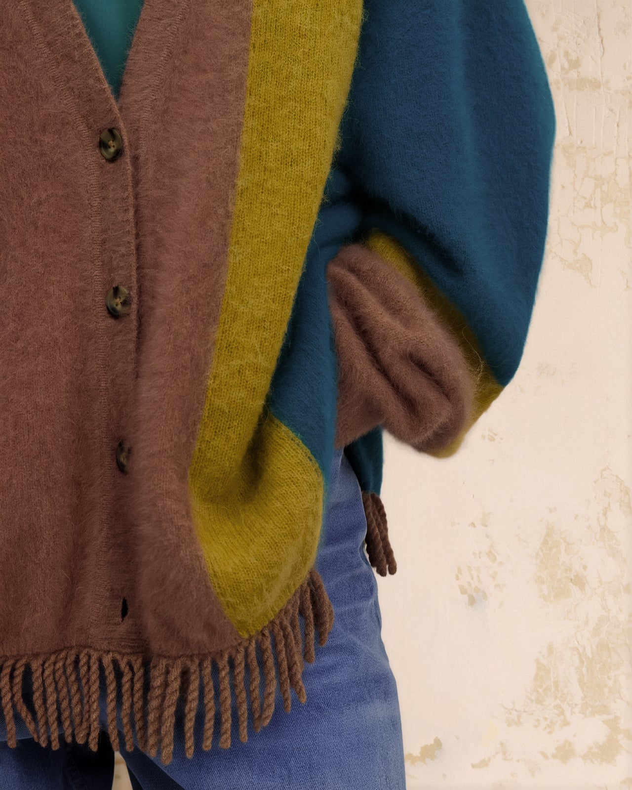 Fowler Cardigan - Camel - Image 4