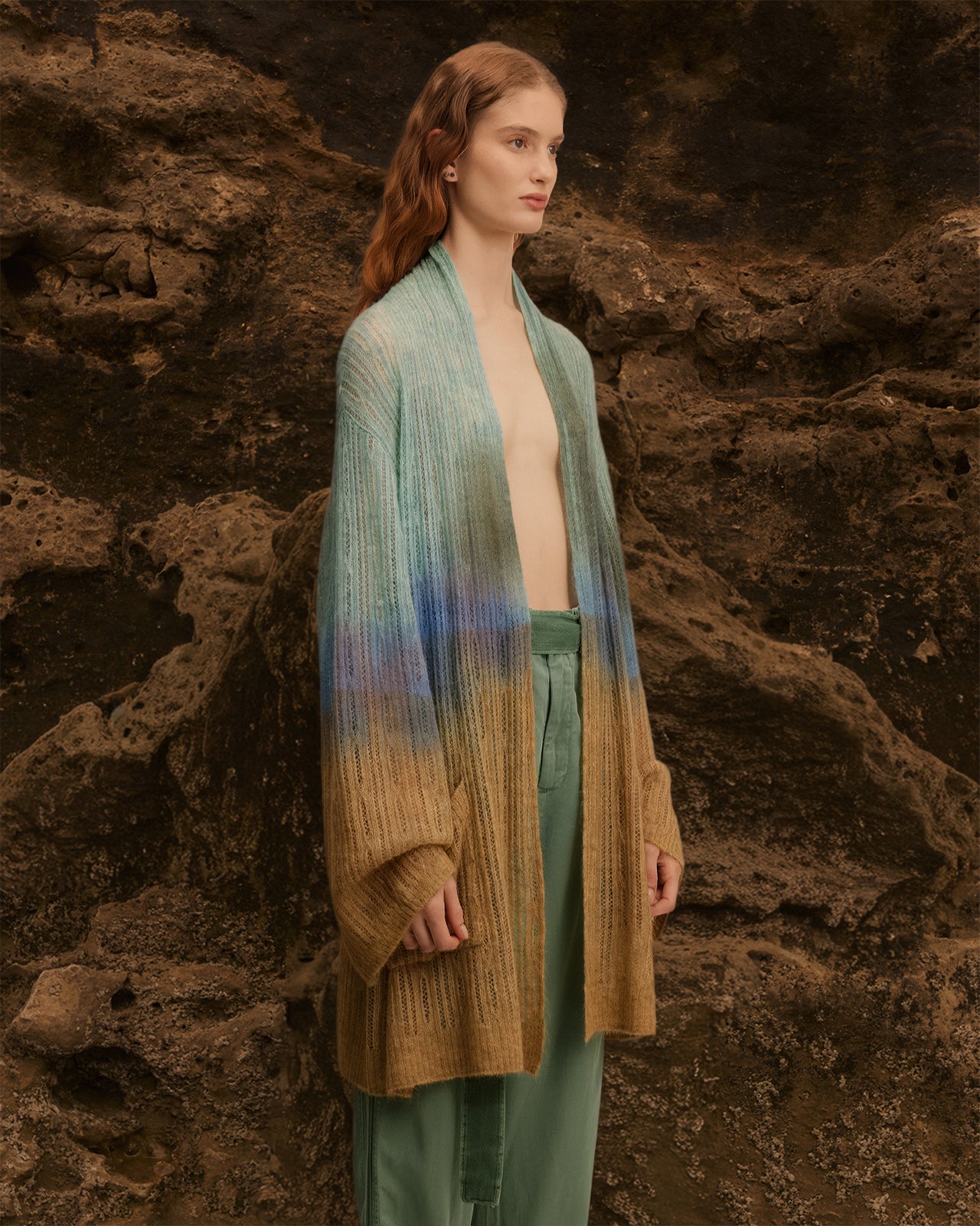 Issa Cardigan - Green - Image 2