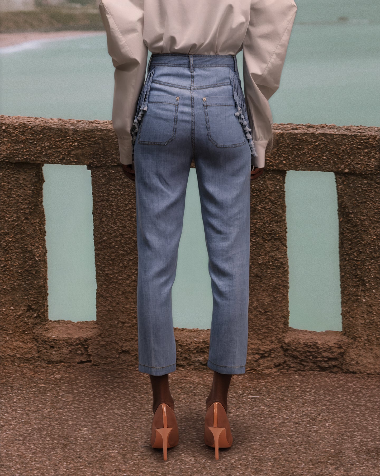 Pantalon Iwayne - Bleu