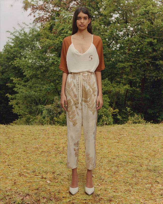 T-Shirt Jingle - Noisette - Image 1