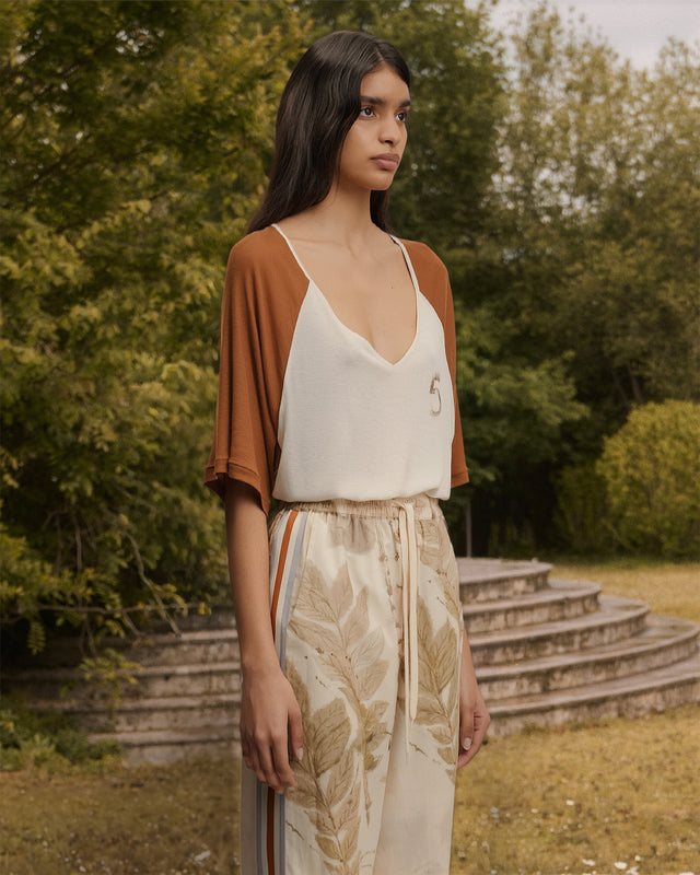 T-Shirt Jingle - Noisette - Image 2