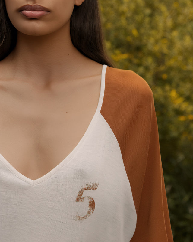 T-Shirt Jingle - Noisette - Image 3