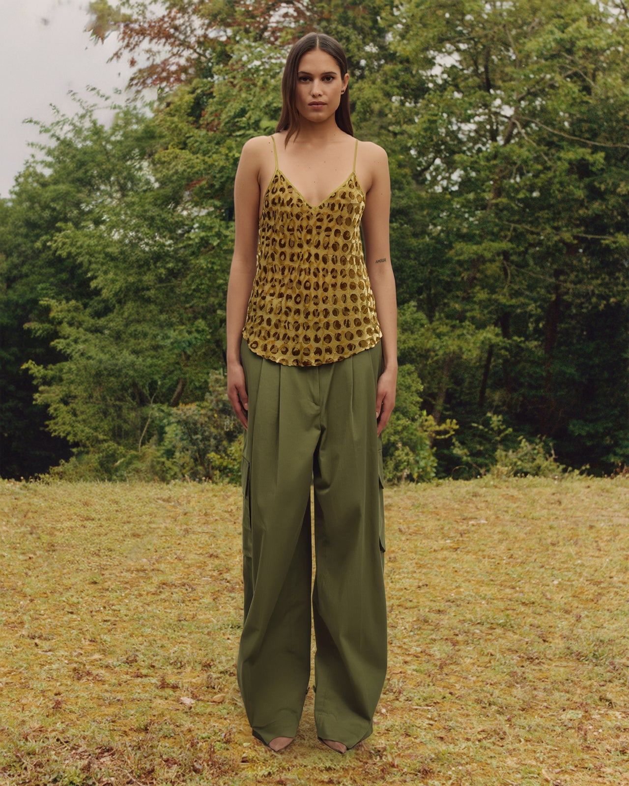 Top Kado - Khaki - Image 1