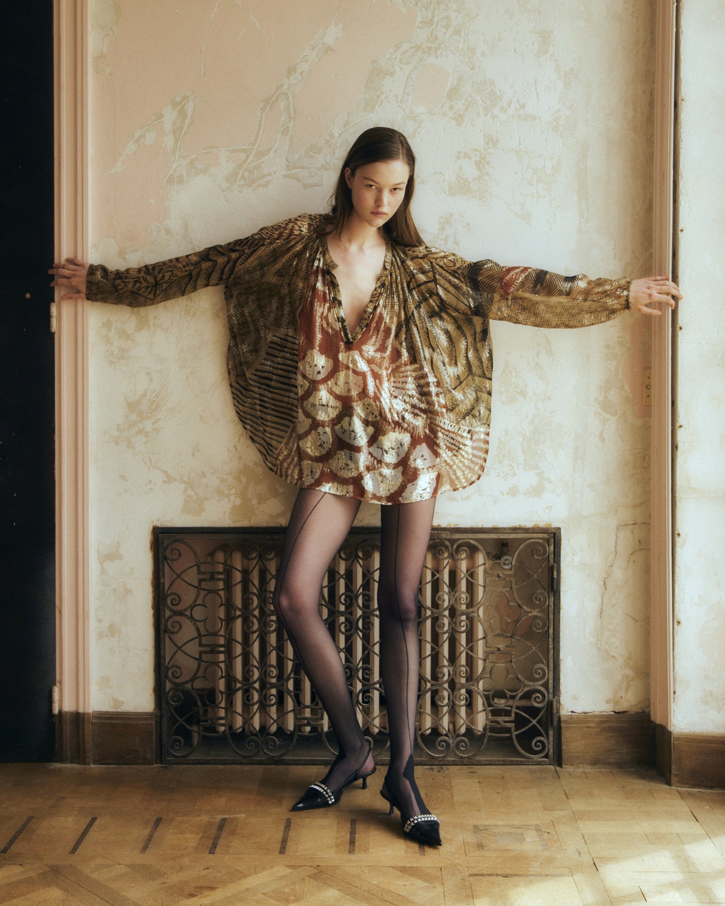 Layla Blouse - Caramel