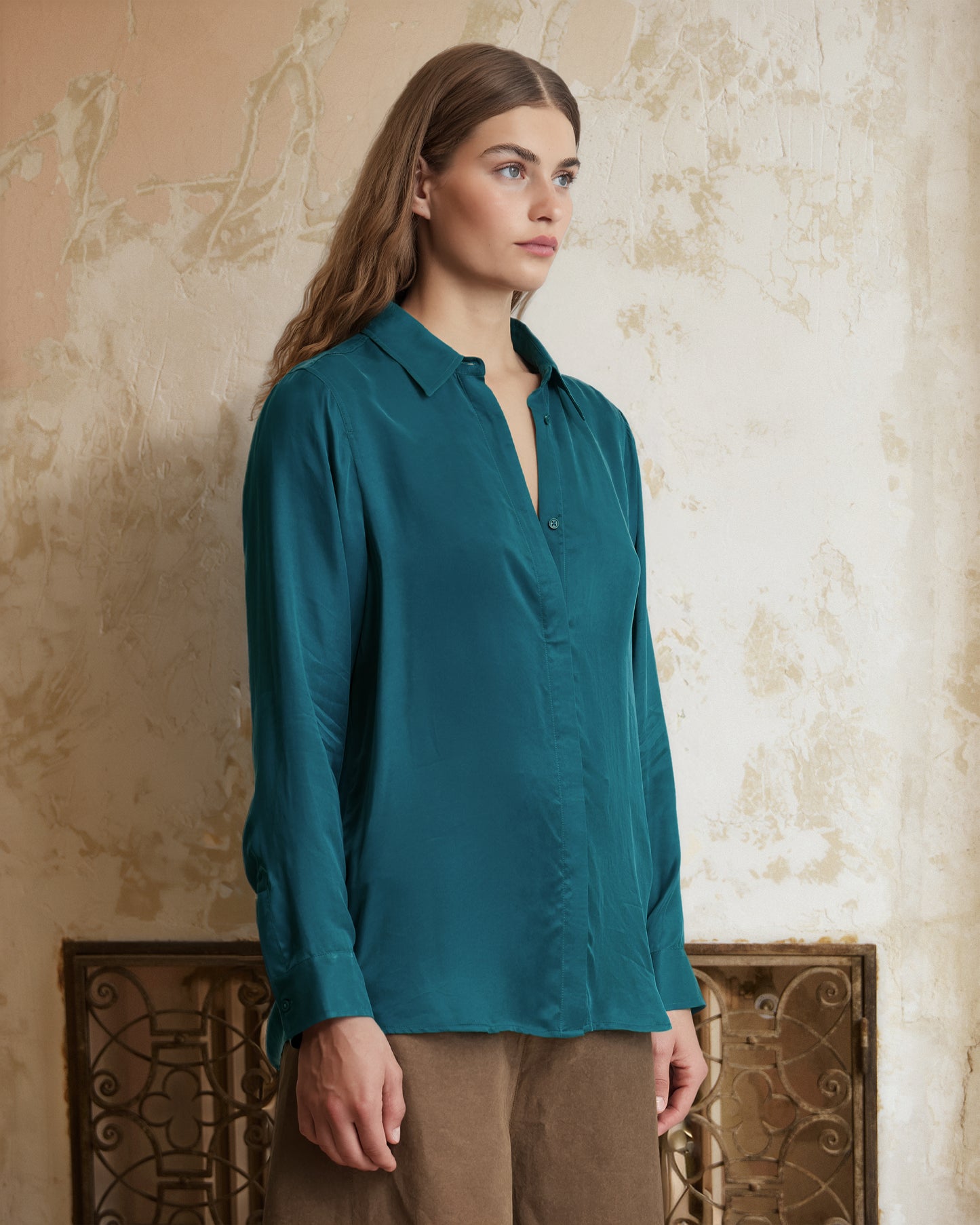 Marius Shirt - Turquoise