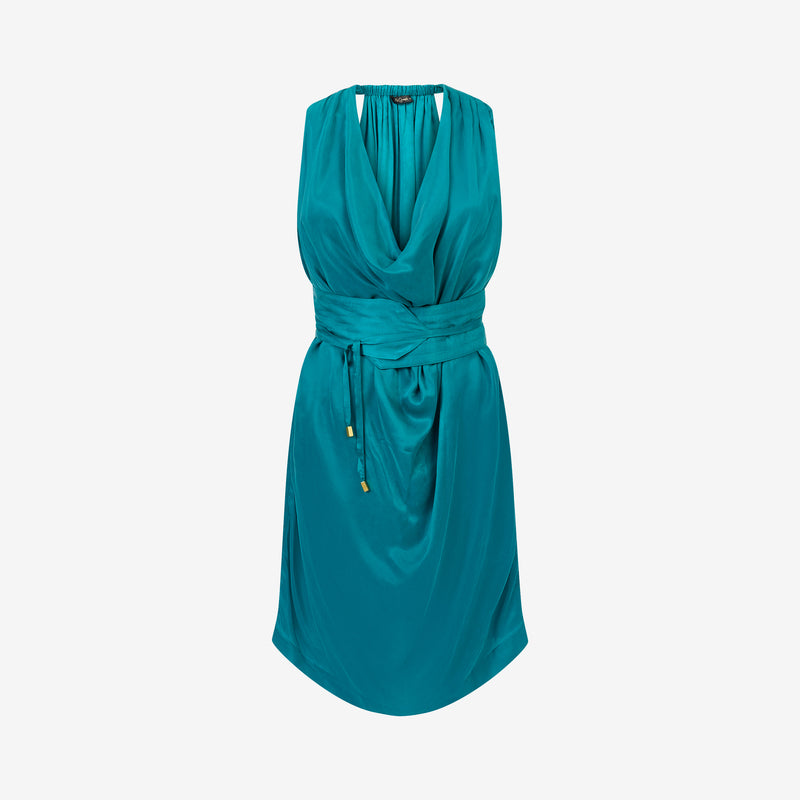Meropa Dress - Turquoise