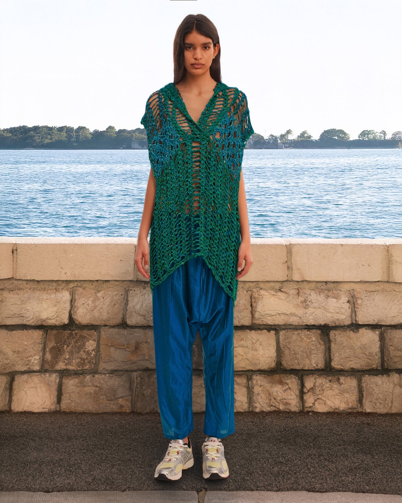 Miley Sweater - Turquoise - Image 1