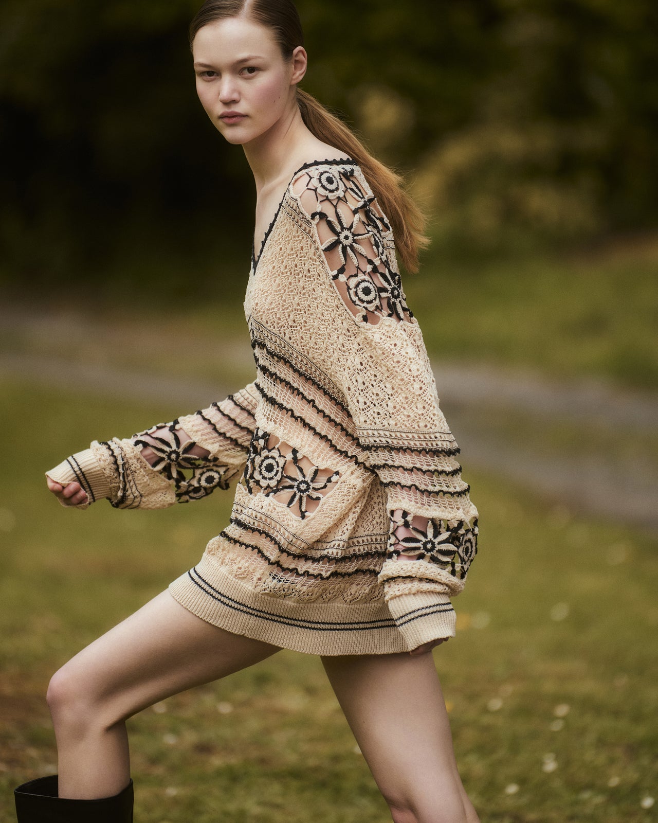Mojca Sweater - Ivory - Image 4