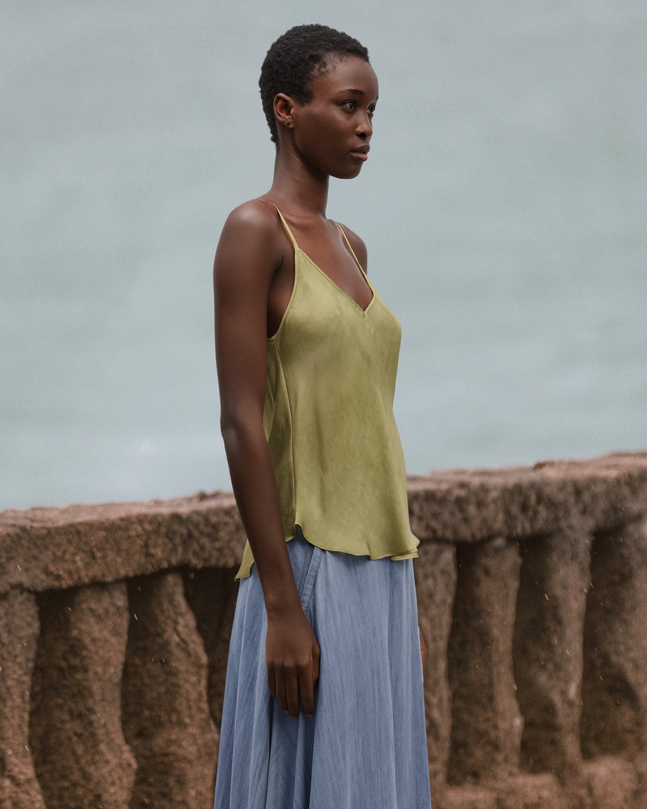 Top Opaline - Olive - Image 3