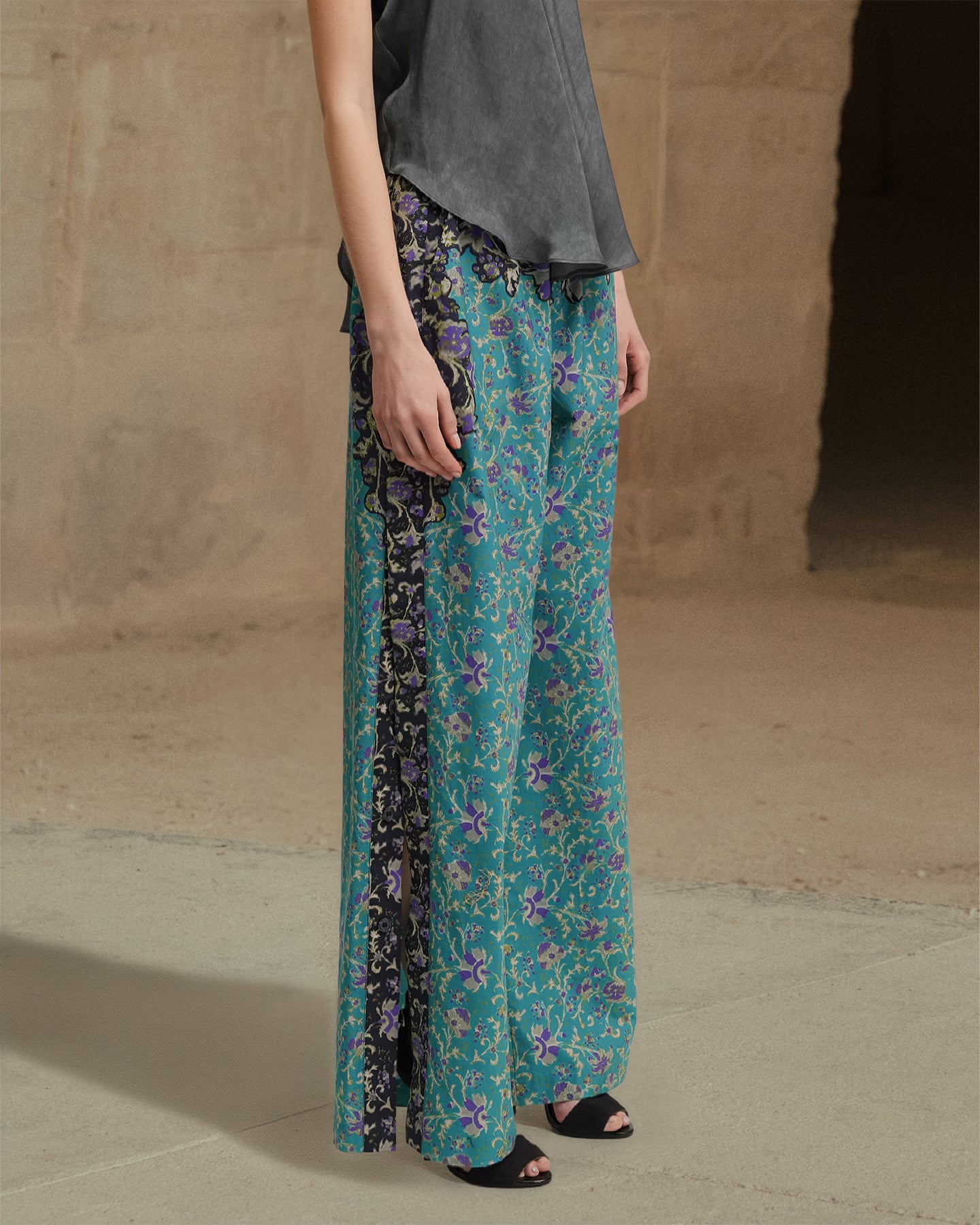 Pantalon Papili - Turquoise