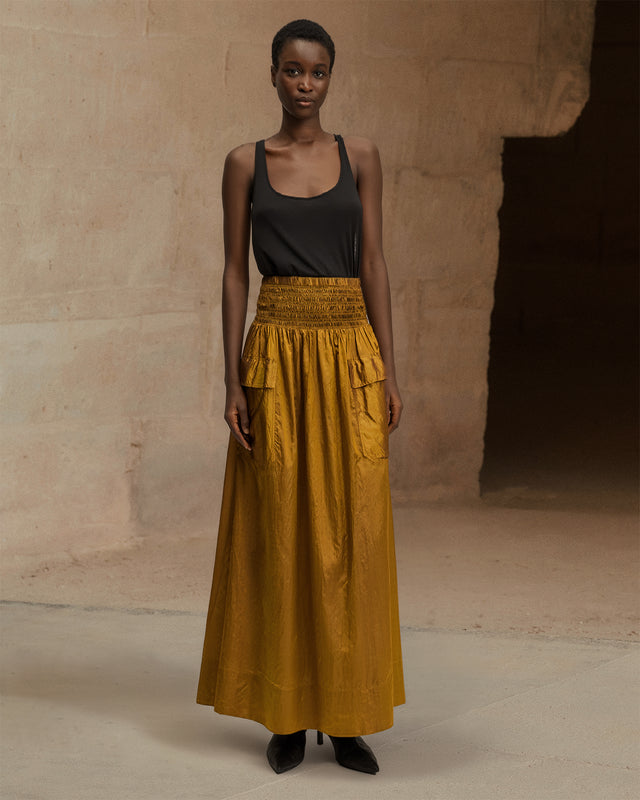 Salvia Skirt - Ochre - Image 1