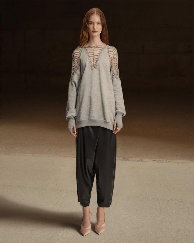 Shiho Sweater - Grey - Image 1