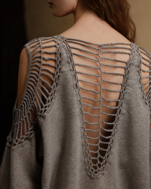 Shiho Sweater - Grey - Image 3