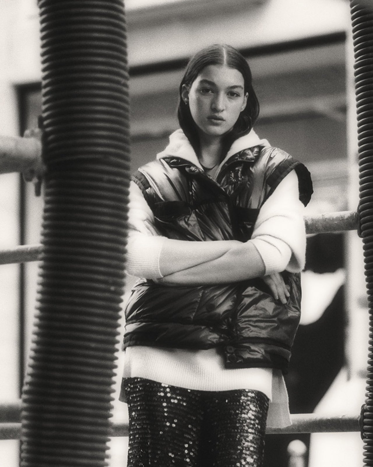 Gilet Violeta - Noir - Image 2