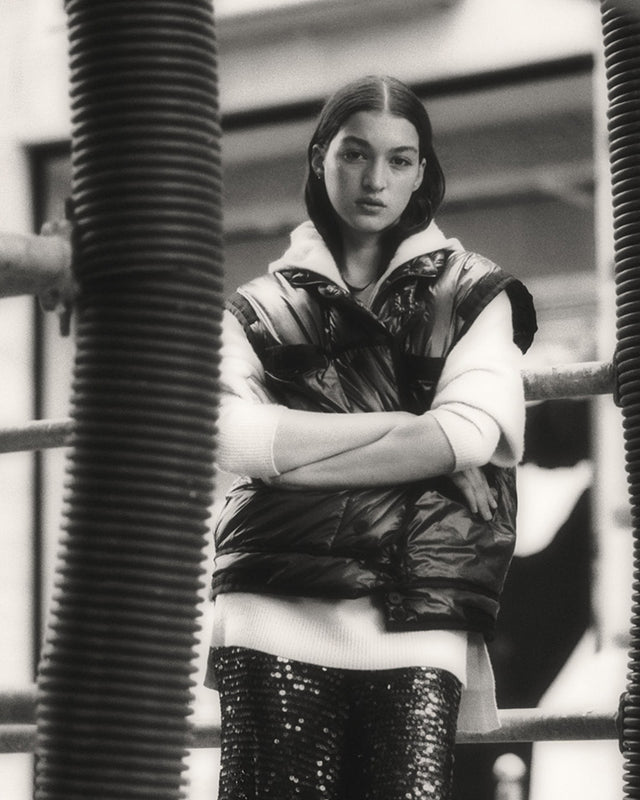 Gilet Violeta - Noir - Image 2