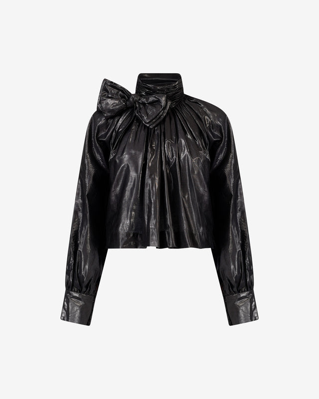 Virginie Blouse - Black - Dernière image