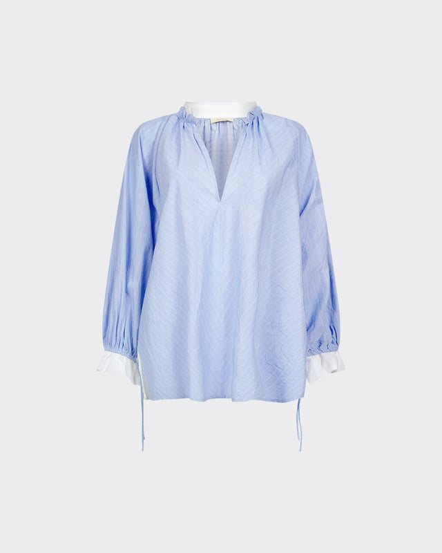 Wally Blouse - Blue - Dernière image