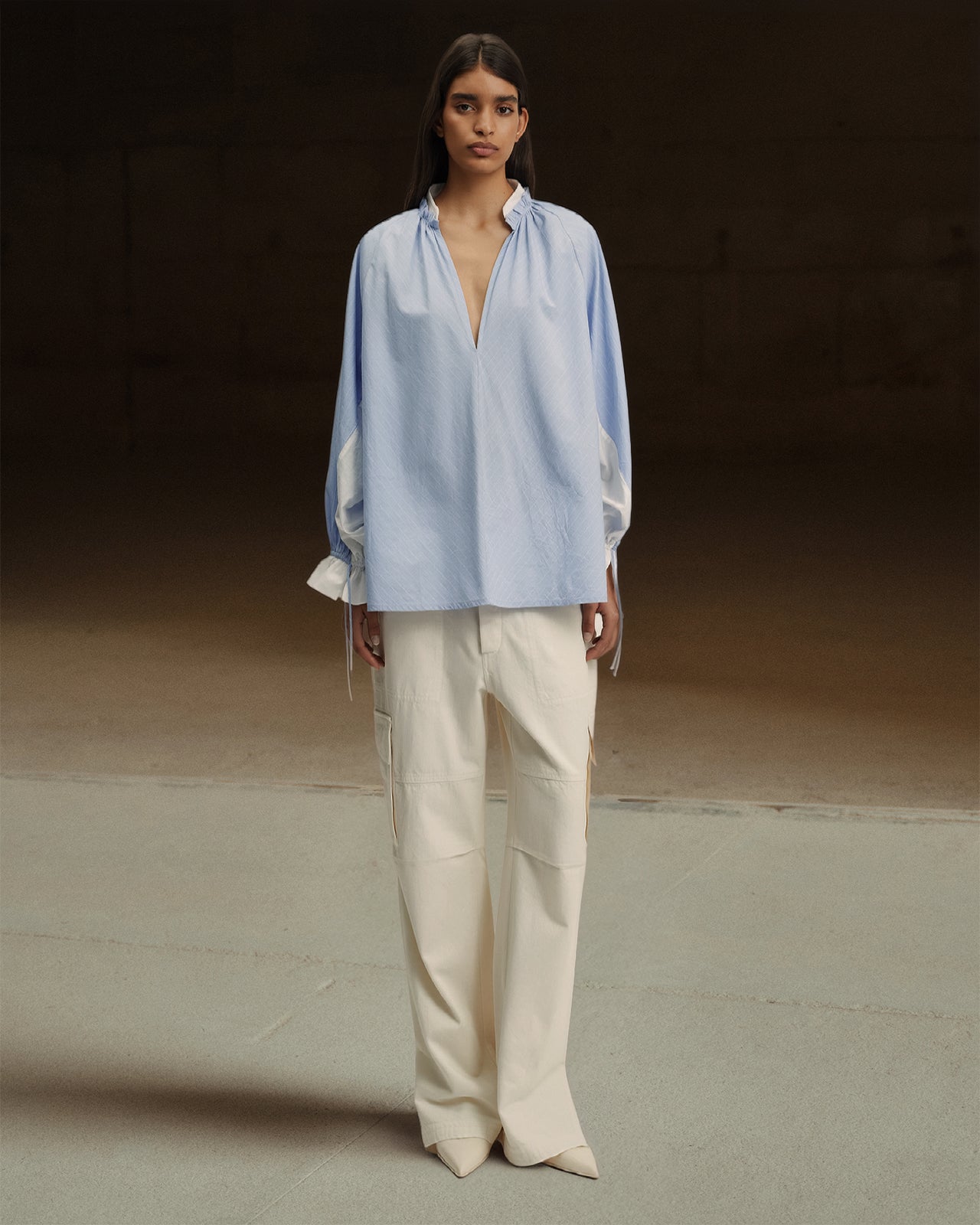 Blouse Wally - Bleu - Image 1