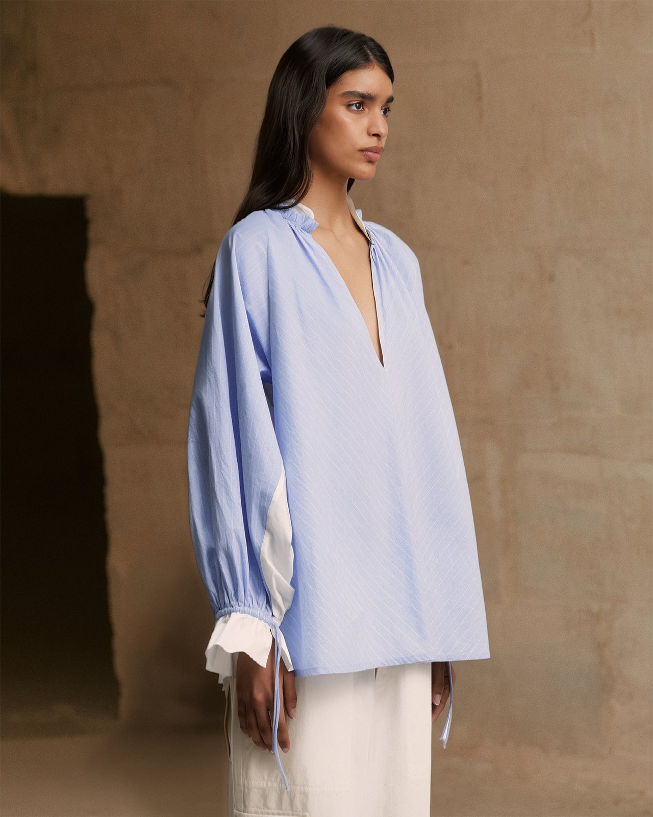 Blouse Wally - Bleu - Image 2