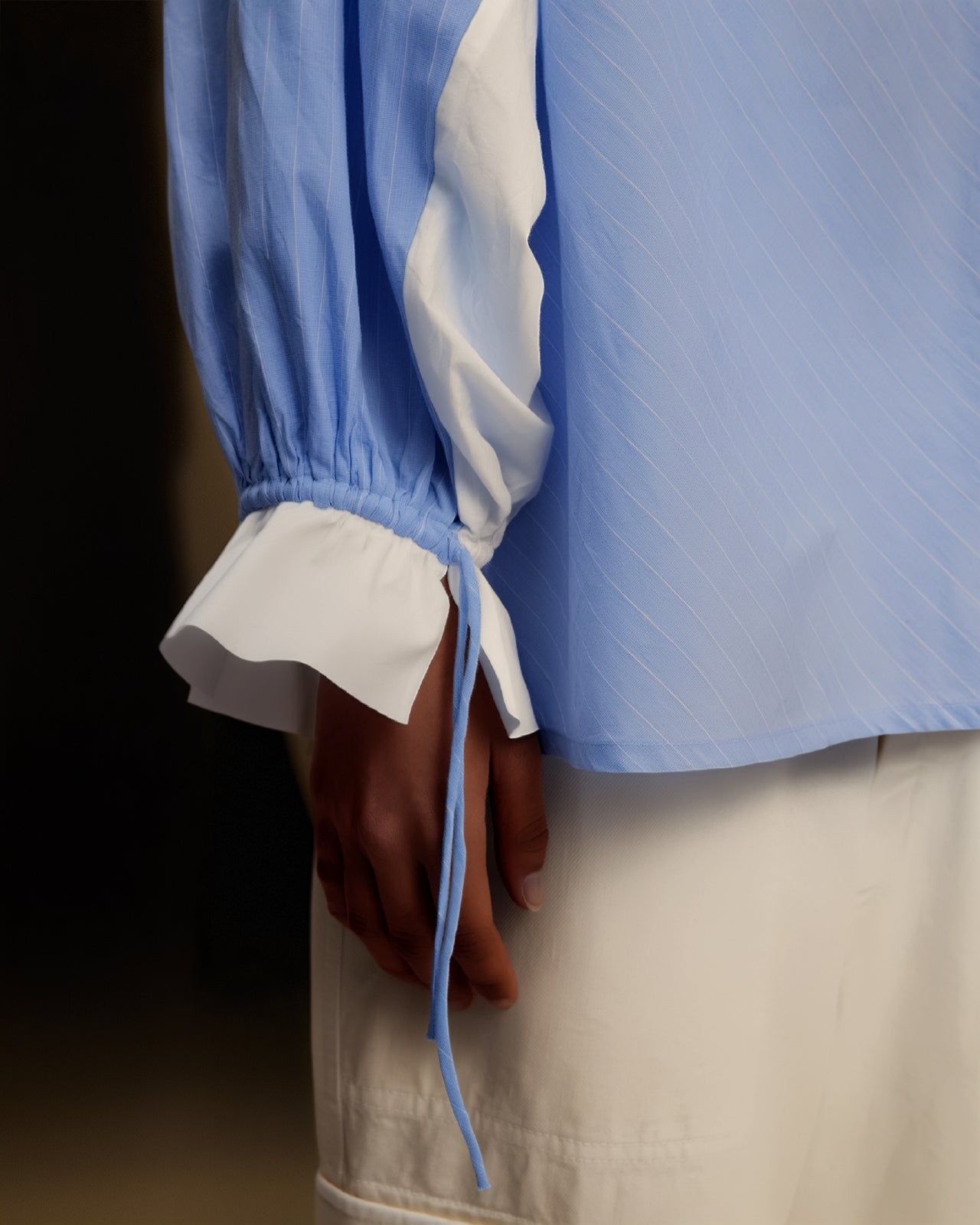 Blouse Wally - Bleu - Image 4