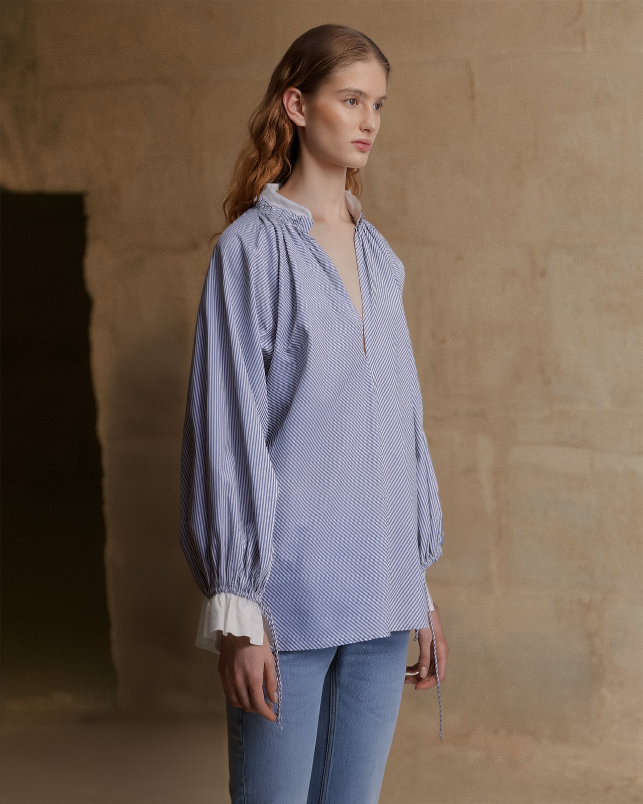 Wally Blouse - Grey - Image 3