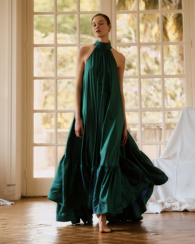 Winter Dress - Green - Image 1