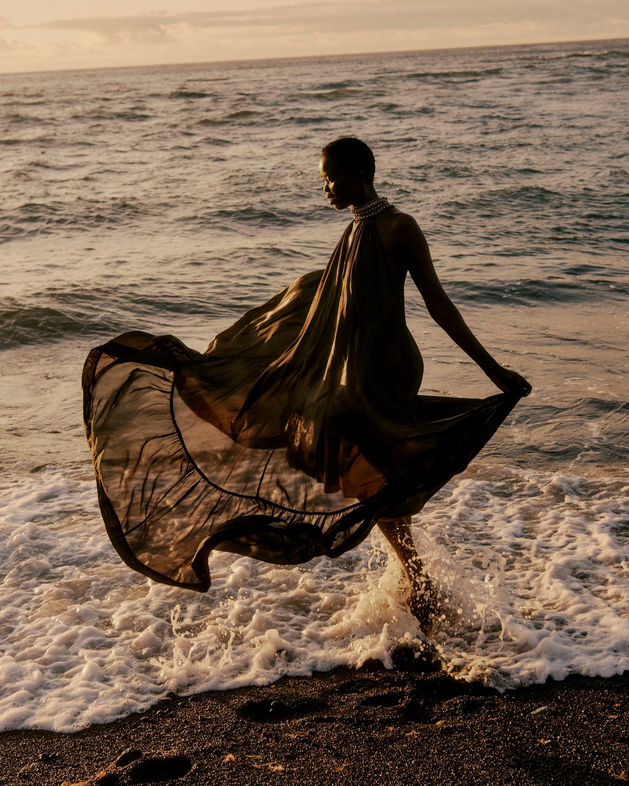 Lumon Dress - Charcoal - Image 9