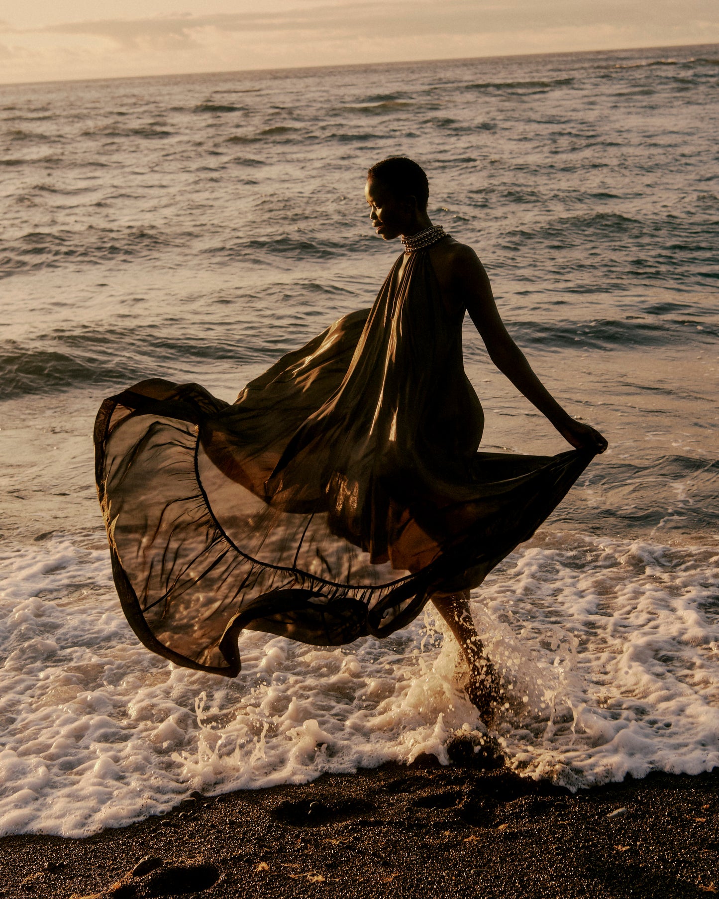 Lumon Dress - Charcoal