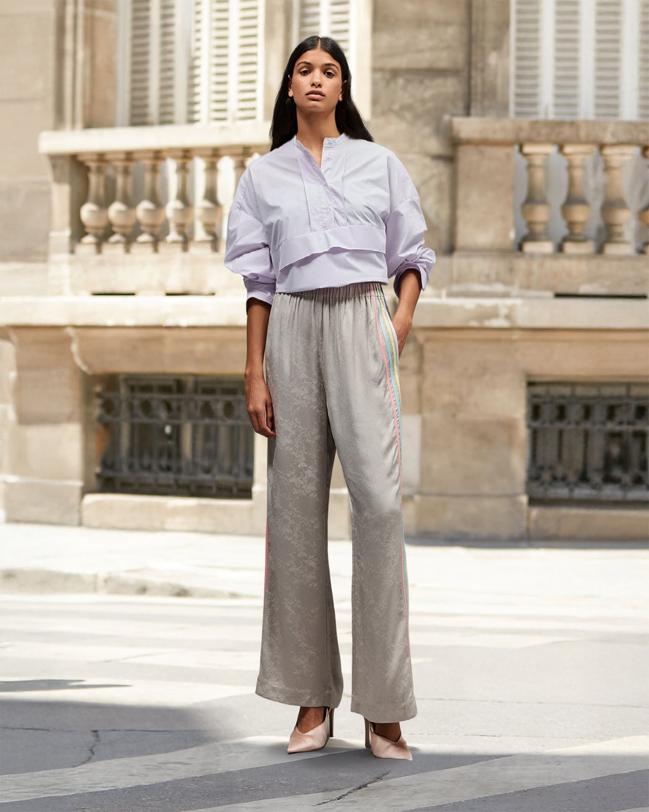 Pantalon Adda - Gris - Image 1