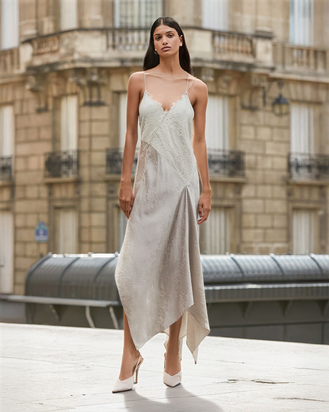 Adona Gray Dress | Mes Demoiselles Mes Demoiselles Paris Adona Gray Dress | Mes Demoiselles Mes Demoiselles Paris