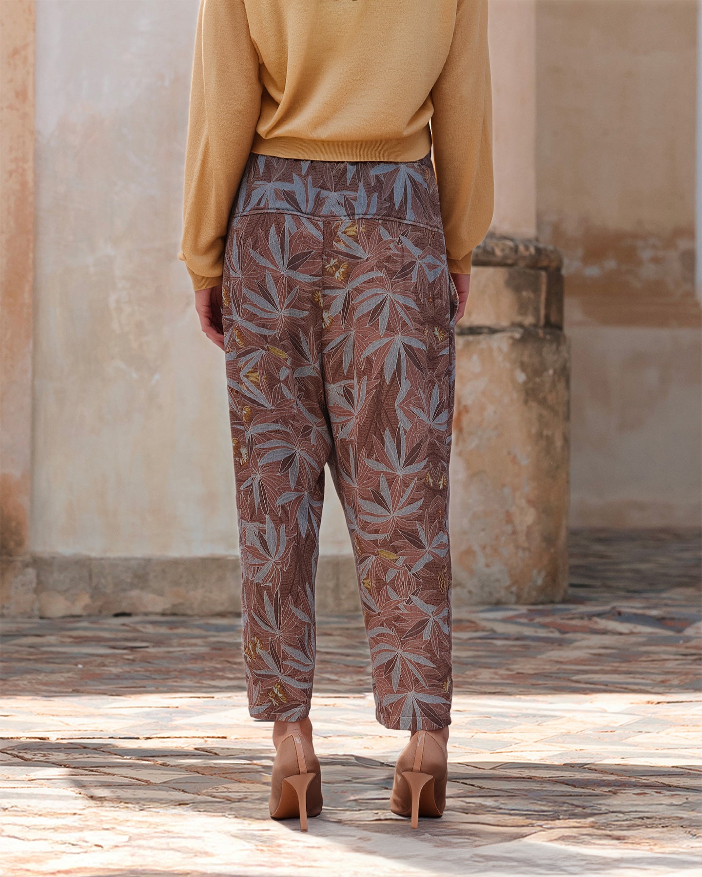 Pantalon Charlize - Marron
