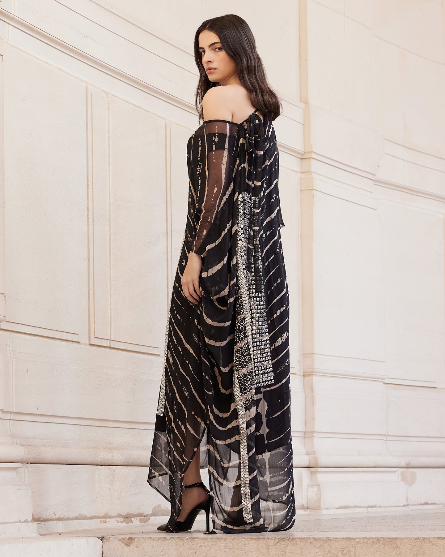 Robe longue Damuel - Noir