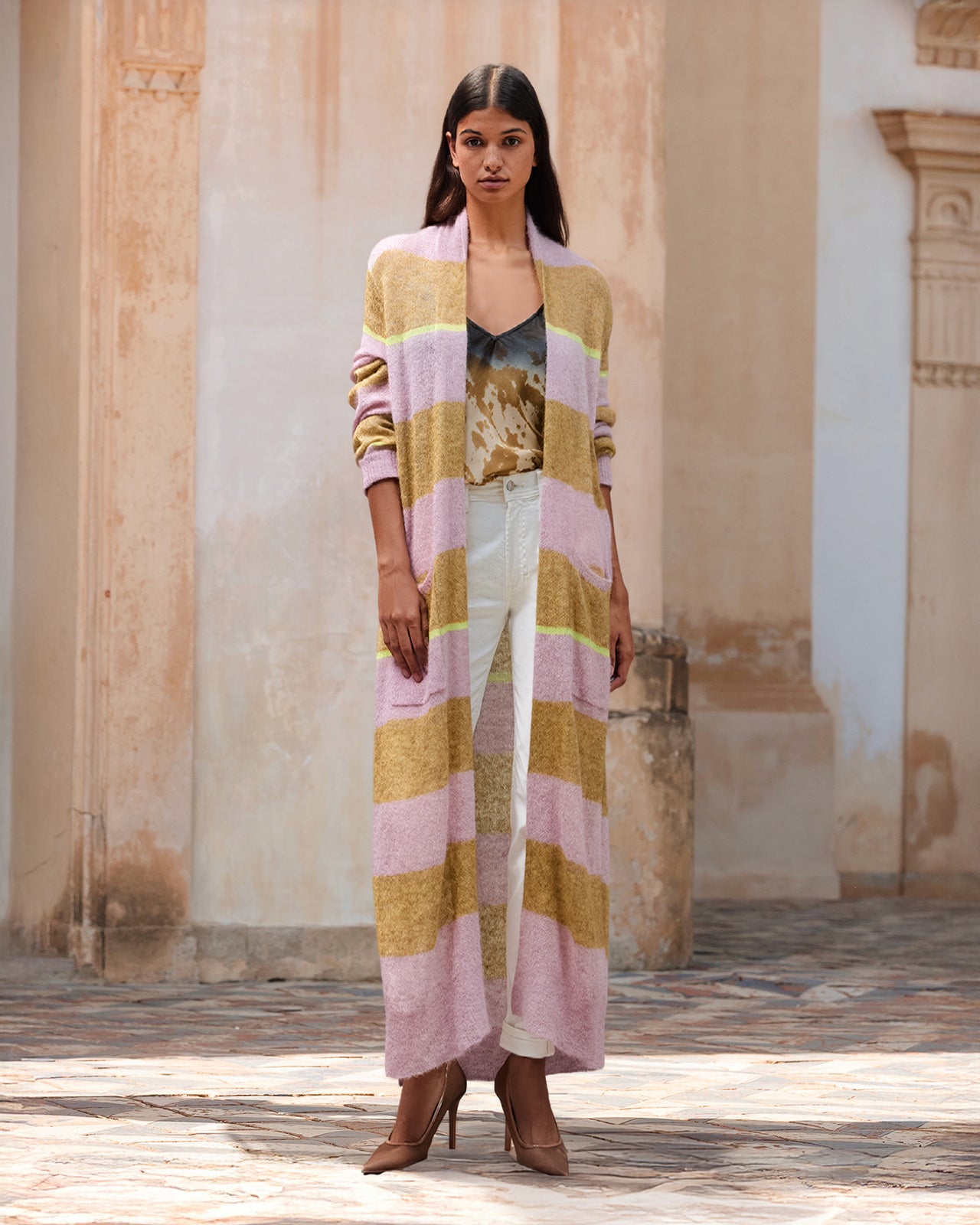 Dayana Cardigan - Pink - Image 1