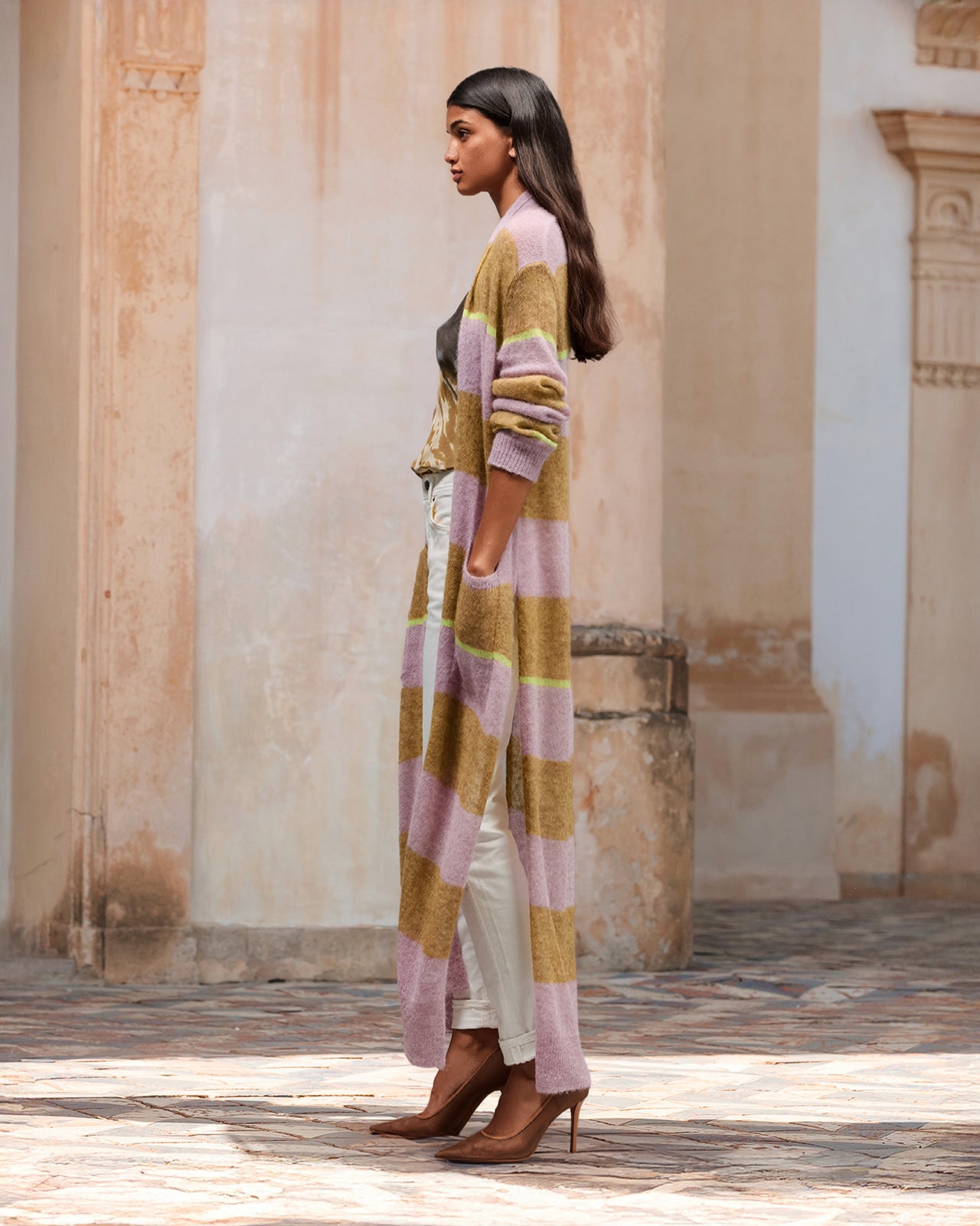Dayana Cardigan - Pink - Image 2