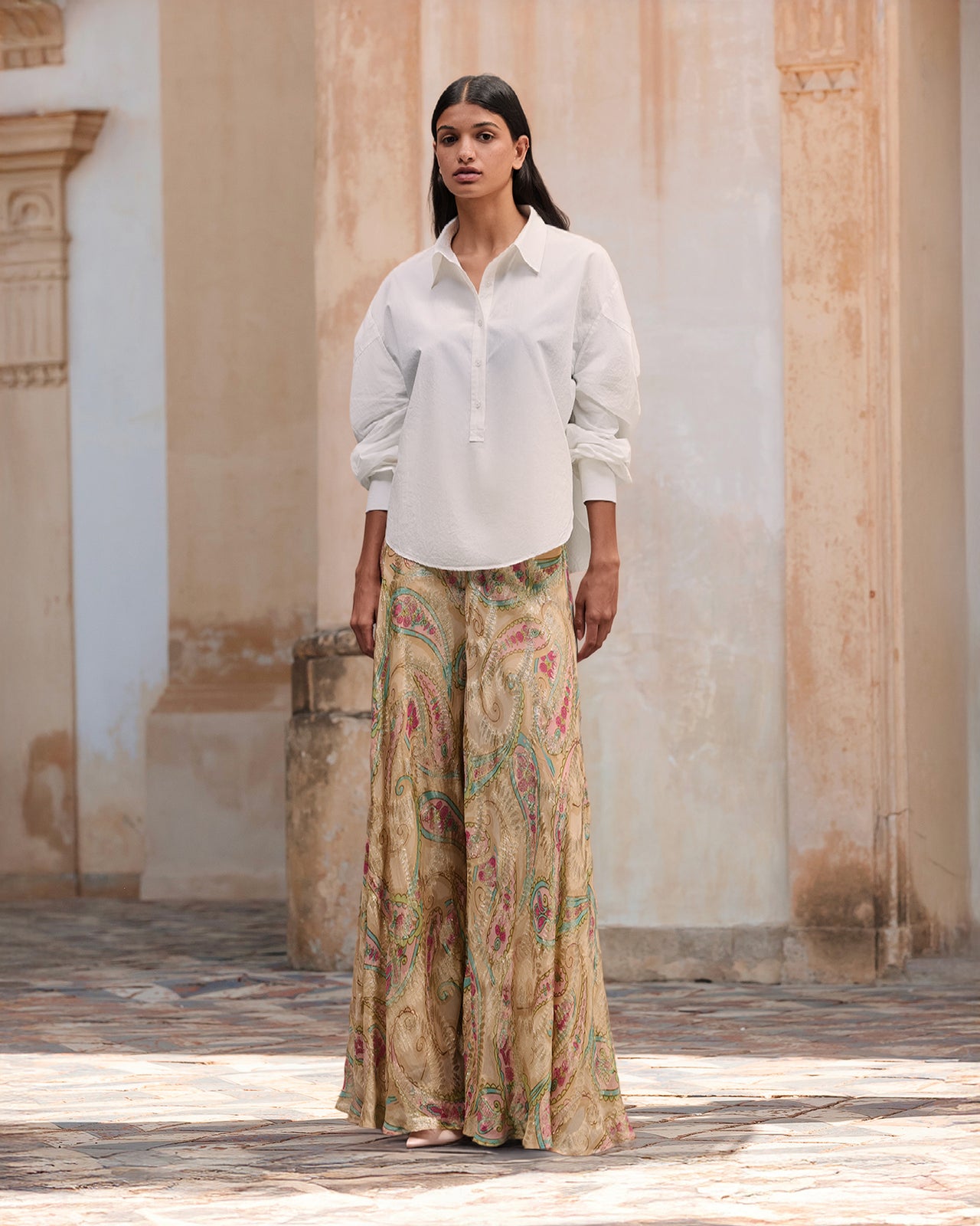 Pantalon Faby - Jaune - Image 1