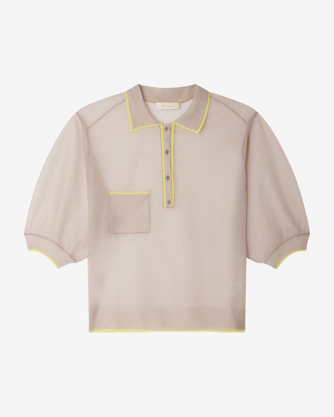 Glesni Polo Shirt - Taupe - Image 1