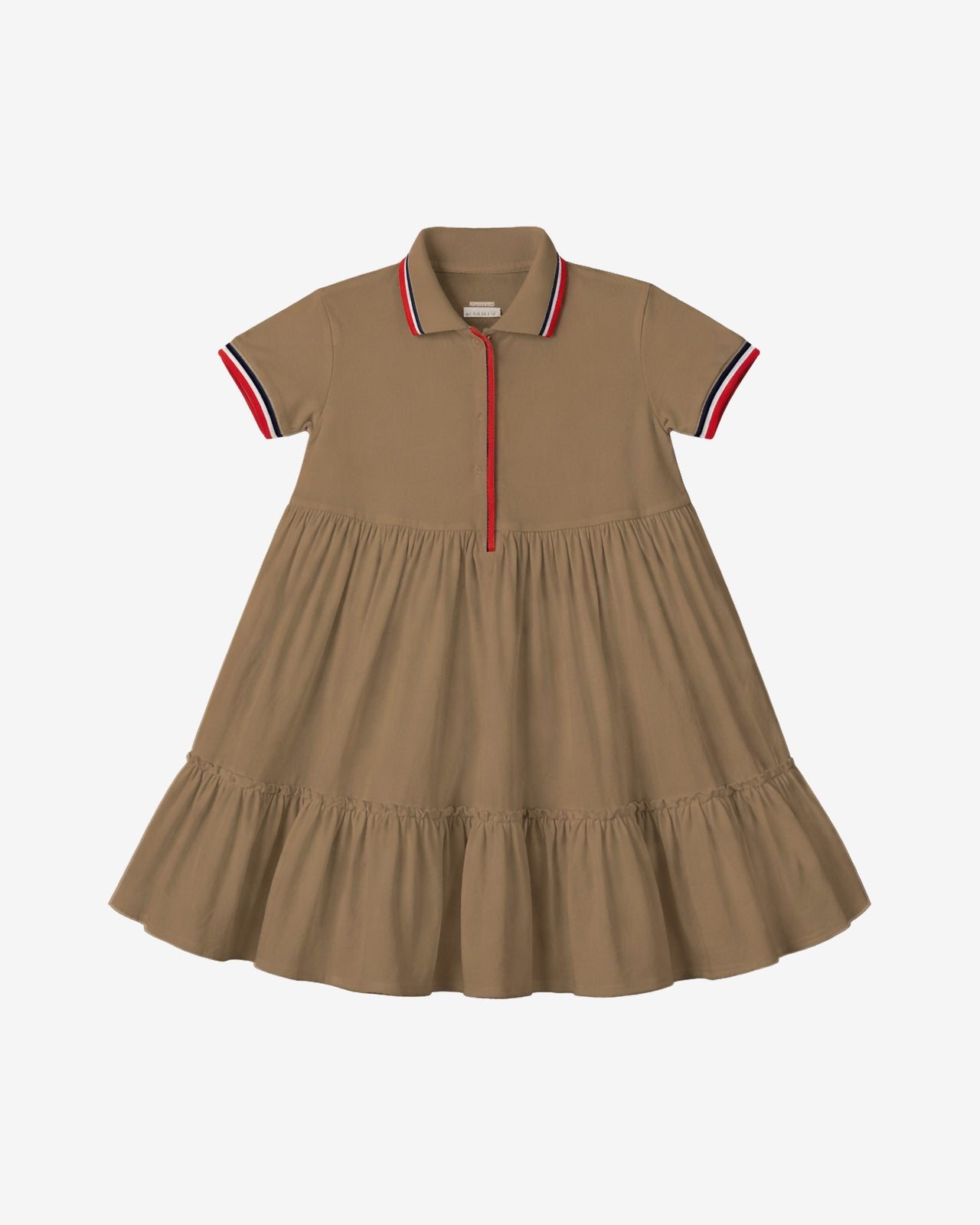 Island Dress - Olive Brown - Image 1