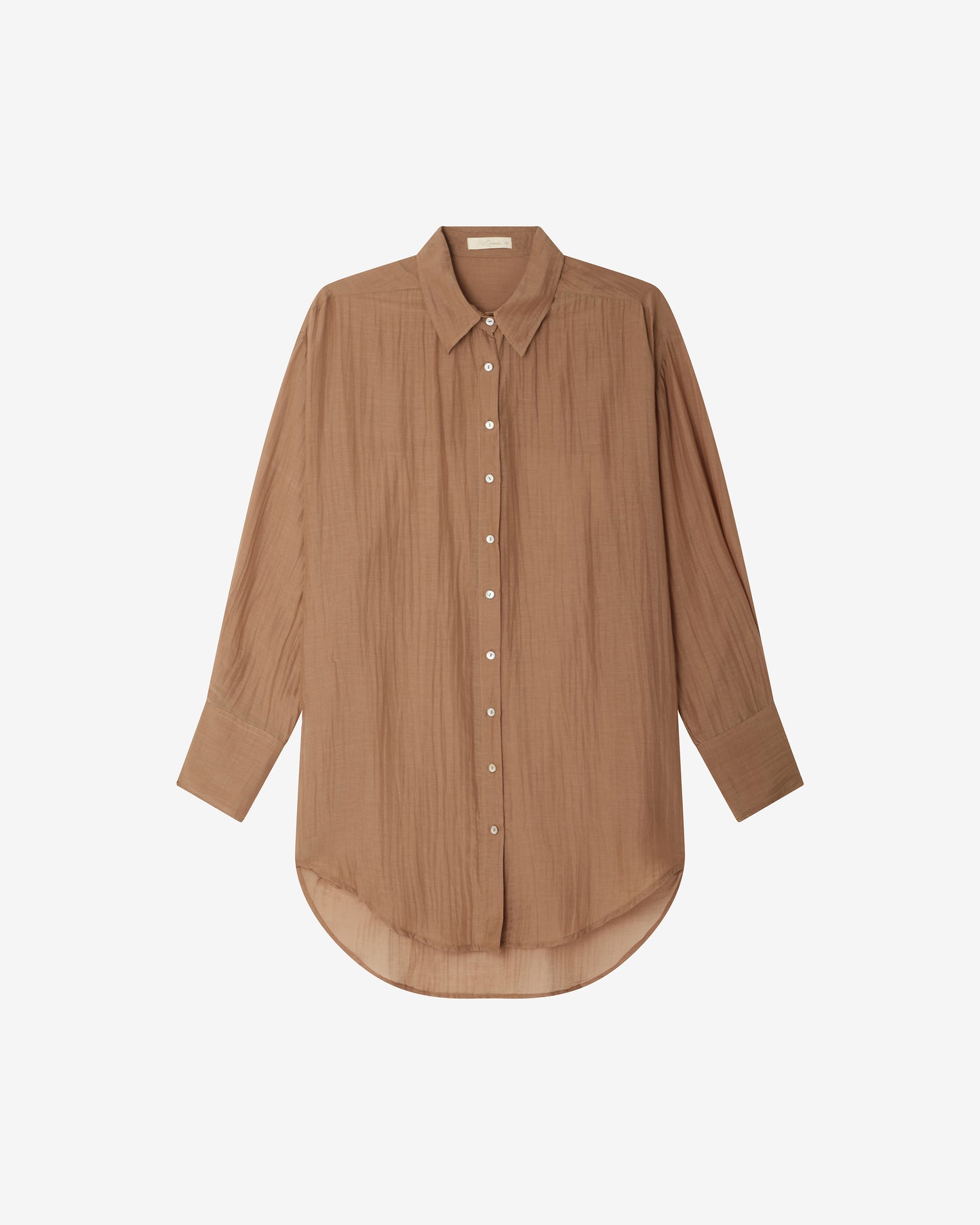 Chemise Lao - Marron