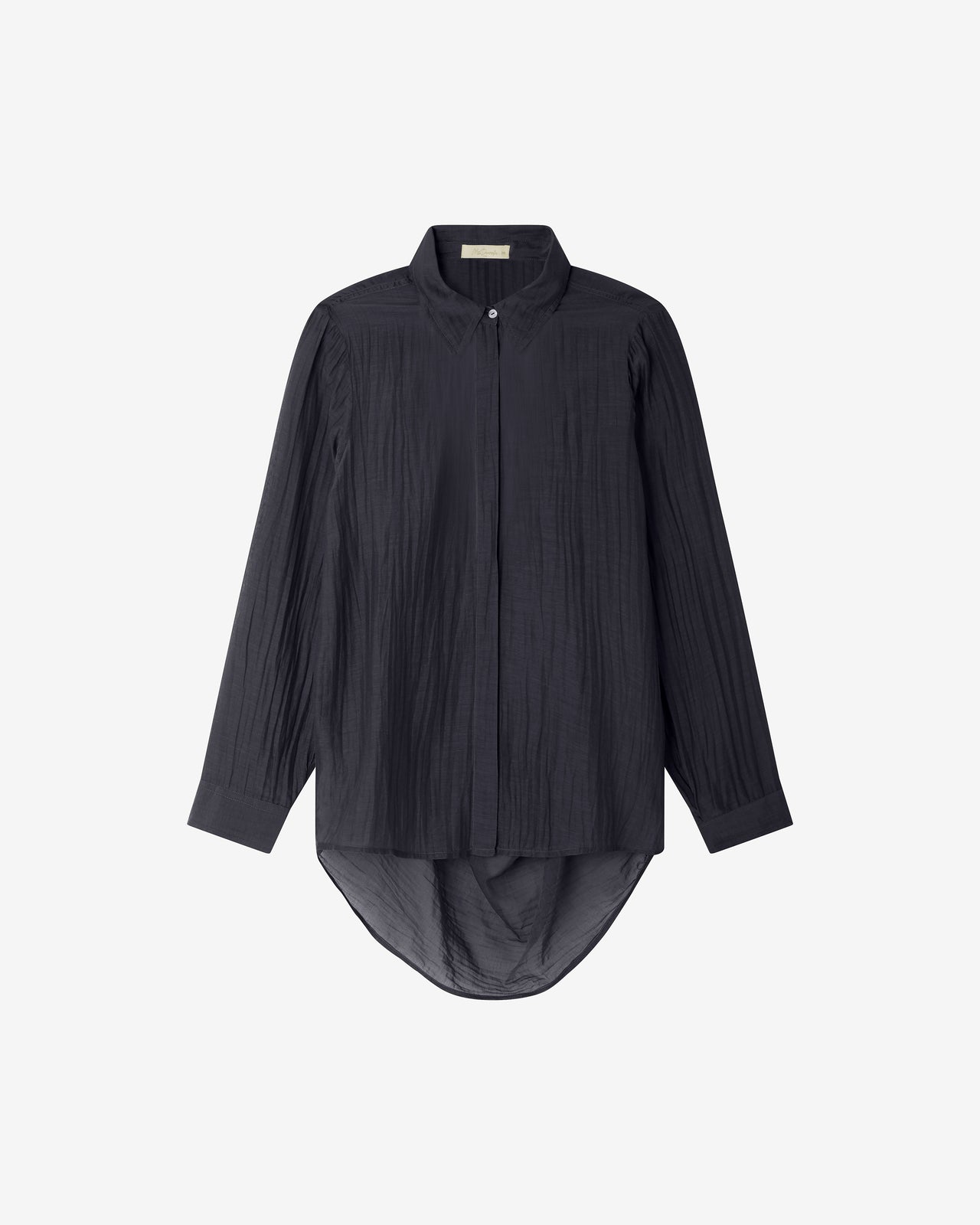 Bermuda long en jacquard de viscose imprimé sur fond ocre : Chemises & tops Mes Demoiselles - Image 1