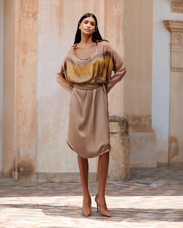 Dress Maruli - Nude - Image 1