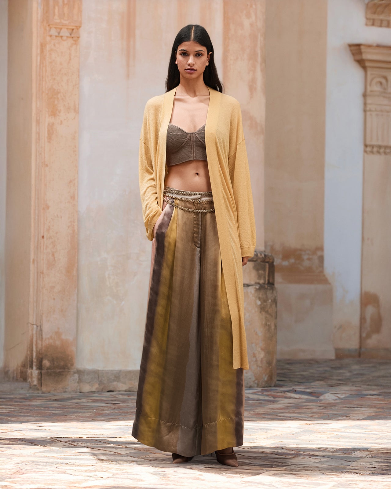 Manteau Smokey - Jaune - Image 1