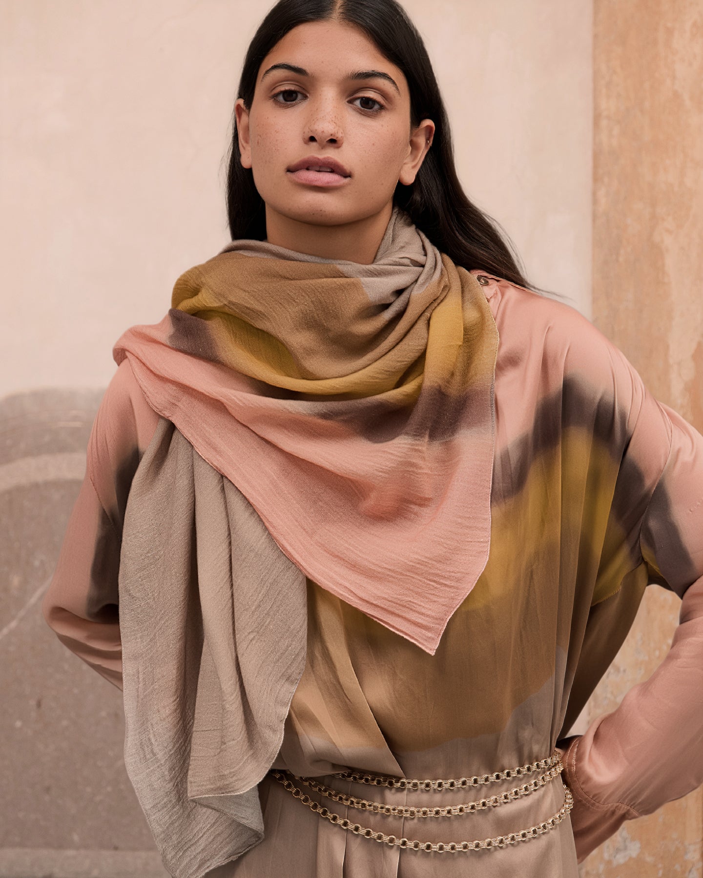 Foulard Melissa - Rose