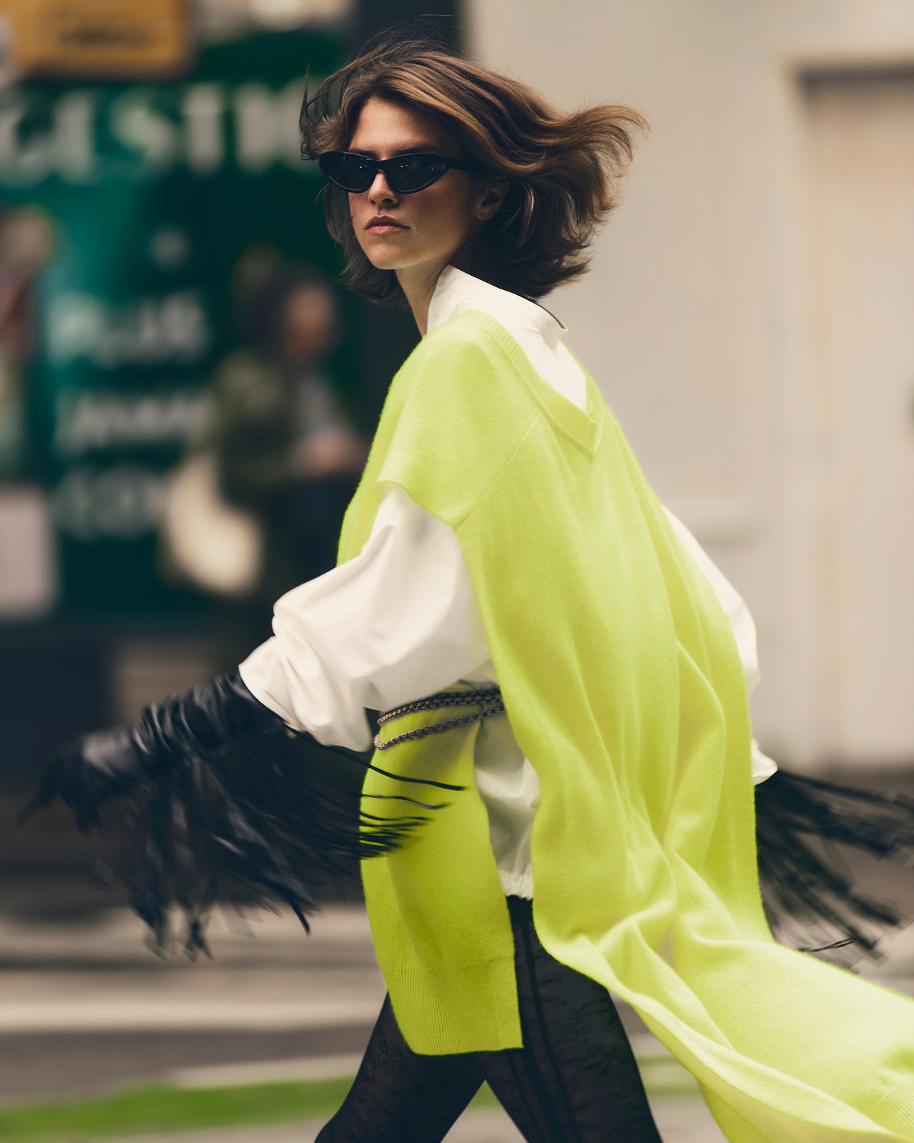 Poncho Neko - Yellow - Image 4