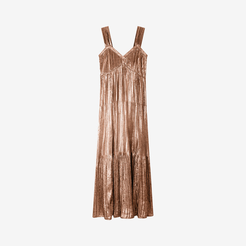 Sary Dress - Bronze