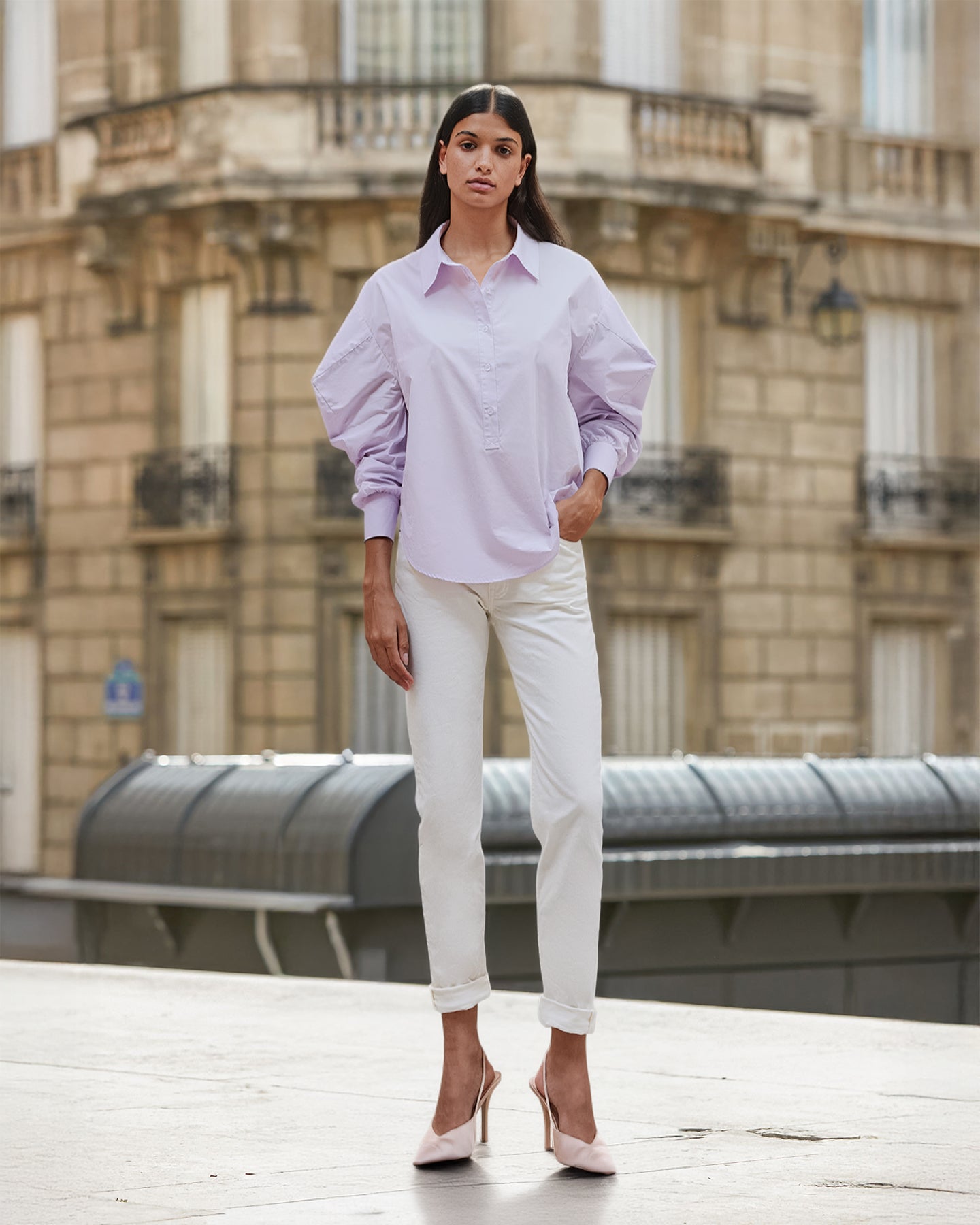 Sintia Blouse - Lavender