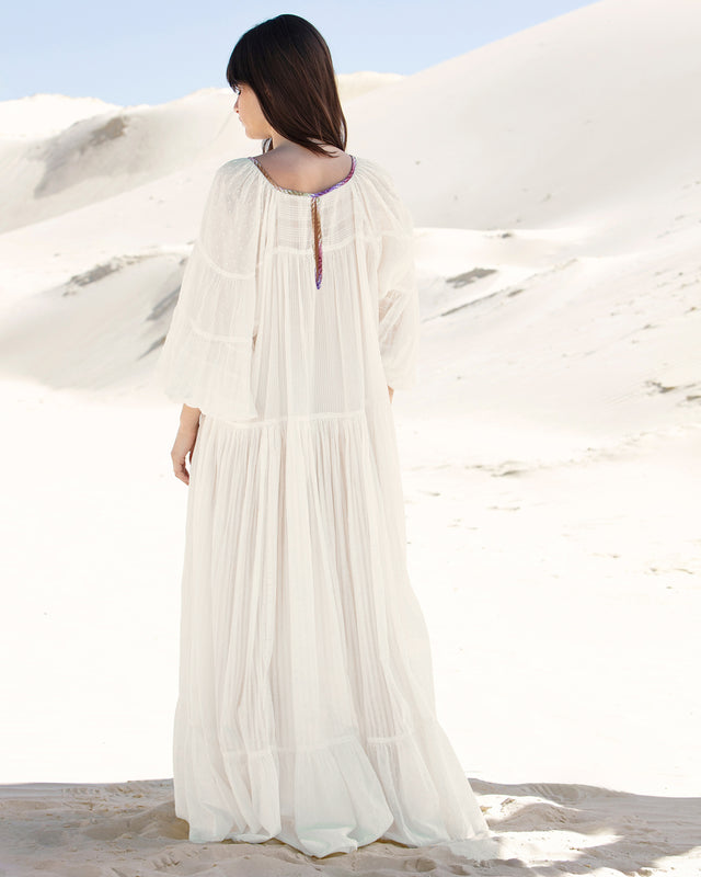 Robe Terry - Blanc - Image 3