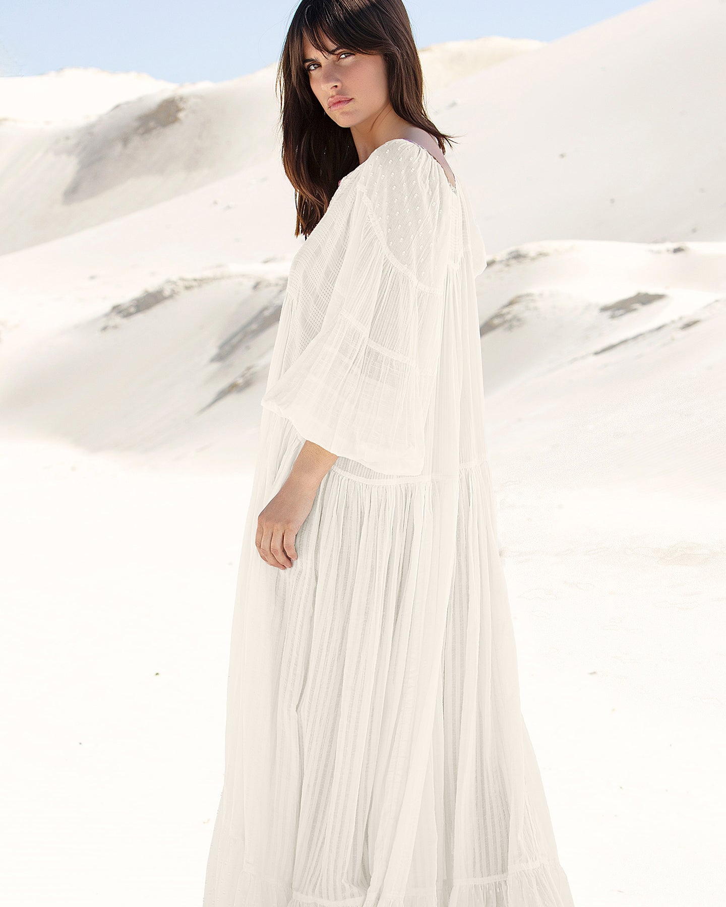 Dress Terry - White