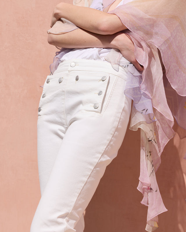 Twaine Jeans - White - Image 3