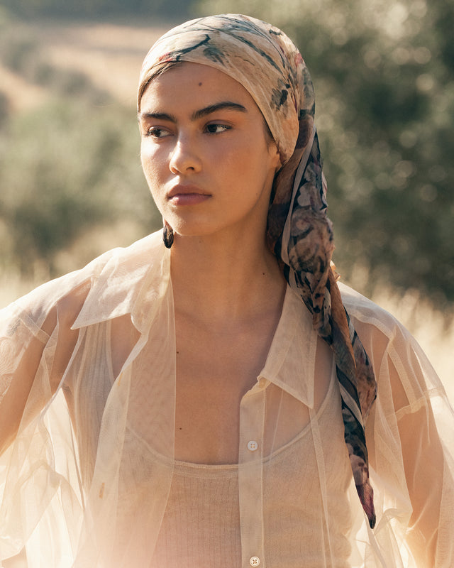 Foulard Amaral - Beige - Image 2