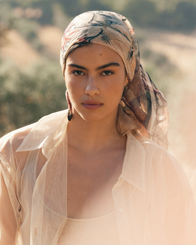 Foulard Amaral - Beige - Image 3